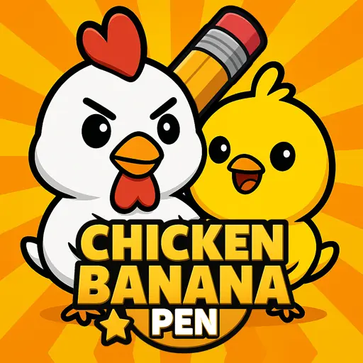 Chicken Banana Pen